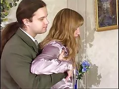 Neuken in de lange sex films badkamer op het feest.